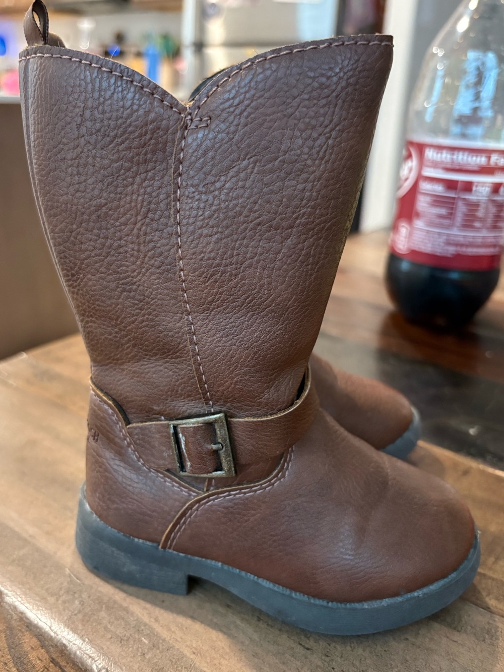 Osh kosh bgosh faux leather boots